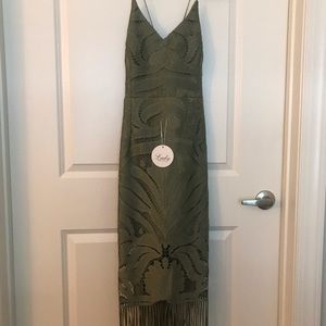 green emerald velvet dress Khaleesi Dress - Emerald Green main image 0